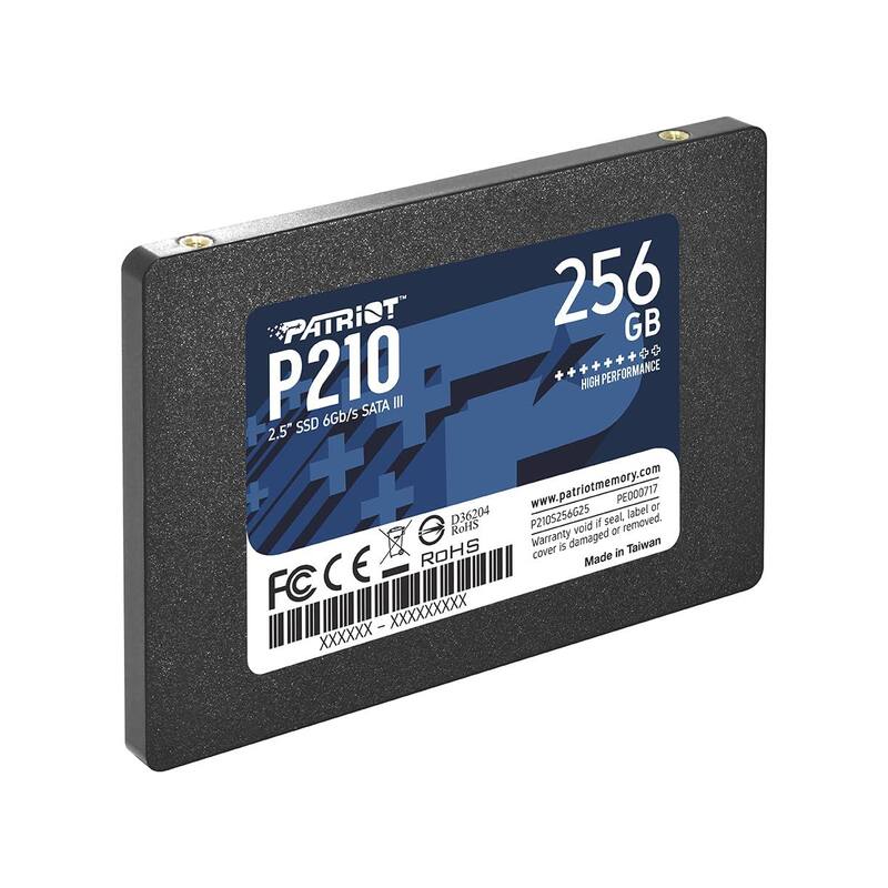 SSD Patriot P210 256GB SATA 3 - Alta Performance - HD SSD